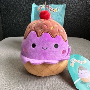 5” 🍦 Dibbs the Purple Ice Cream Mystery Bag Squishmallows NWT